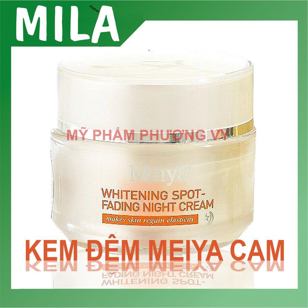 Kem nám ban đêm Meiya Cam, mỹ phẩm làm mờ nám tàn nhang và dưỡng trắng da, mỹ phẩm Meiya.