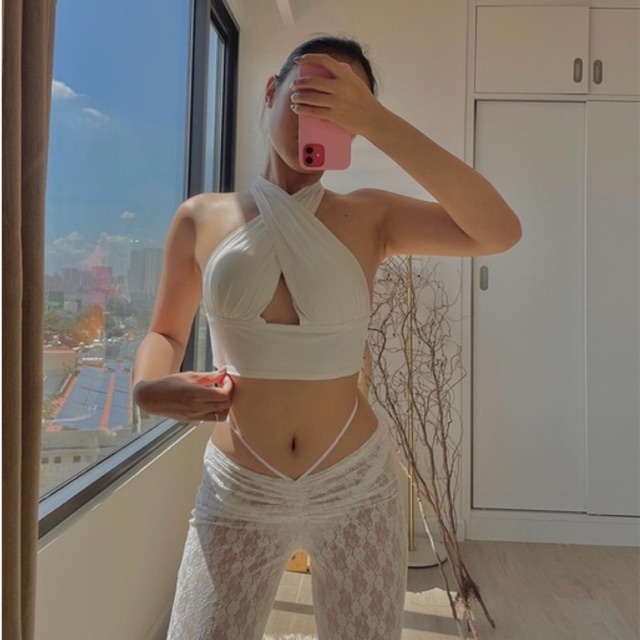 Áo croptop quấn ngực