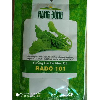 Hạt giống cải bẹ mào gà 20gr❤️freeship xtra❤️