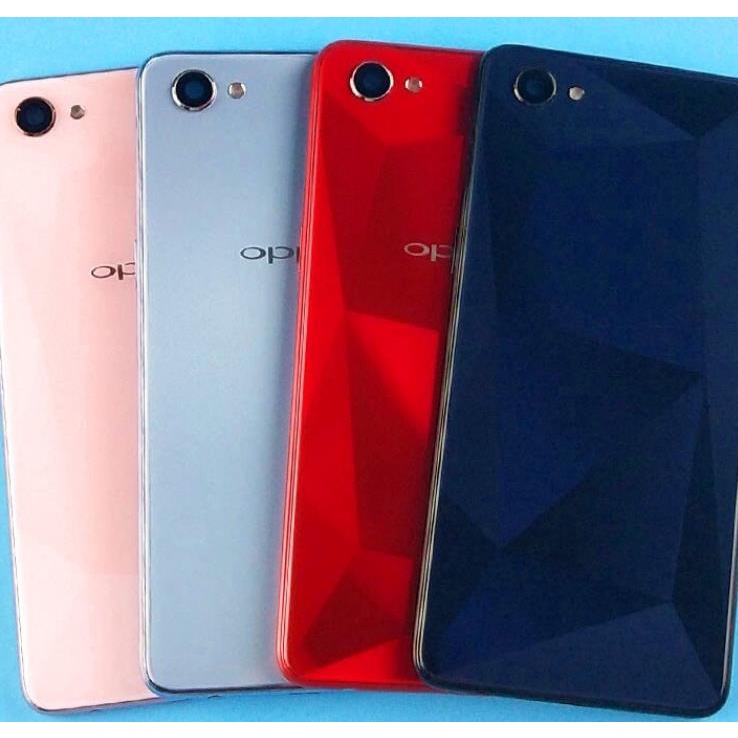 Mặt Lưng Điện Thoại Màu Đen / Đỏ / Hồng / Bạc Thay Thế Chuyên Dụng Cho Oppo F7 / Oppo A3