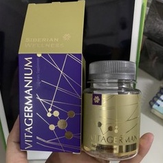 - Thực phẩm VitaGermanium siberian, Hỗ trợ ngăn ngừa oxy hóa, tăng sức đề kháng, tốt cho tim mạch - Hôp 30v