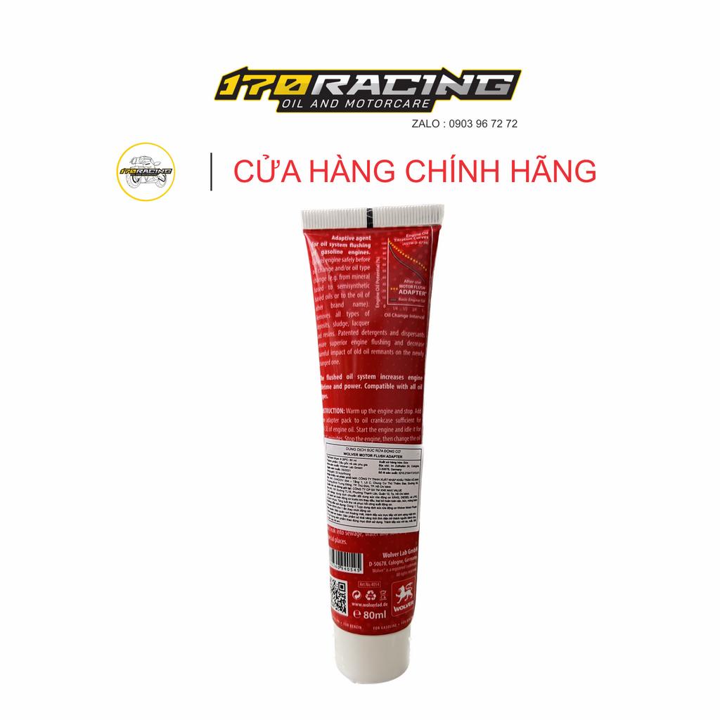 Súc động cơ Wolver Moto Flush Adapter 80ml - hàng chính hãng