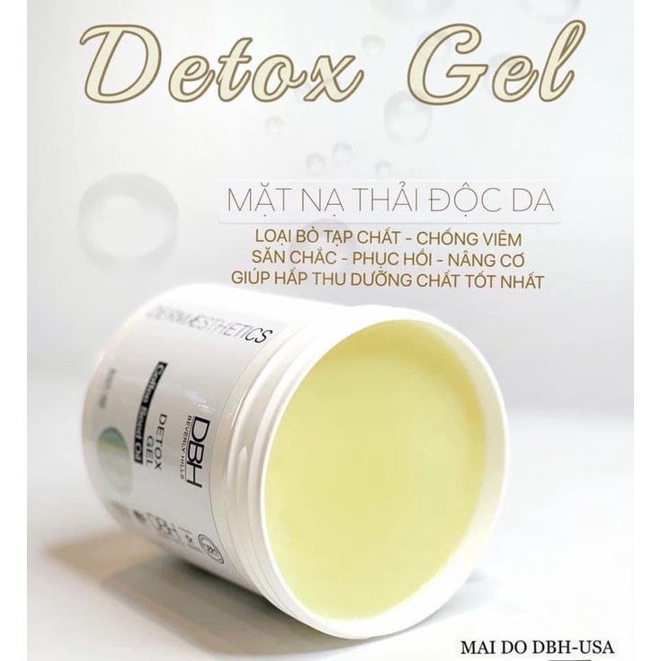 Mặt nạ thanh lọc thải độc DBH DETOX GEL - Chính hãng