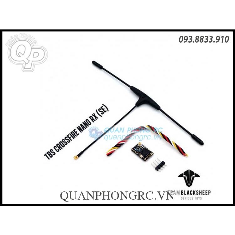 RX bộ phát sóng TBS Crossfire Nano RX (SE) anten T