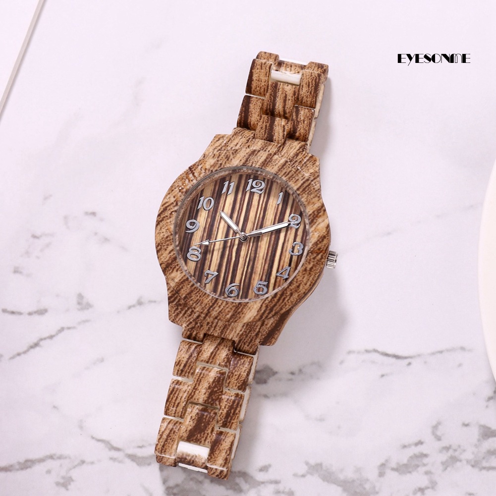 Đồng Hồ Nữ Mặt Tròn In Số Ả Rập, Dây Nhựa Resin