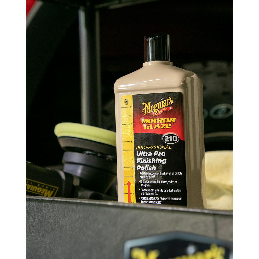 Meguiar's Xi đánh bóng bước 2, dòng Ultra cao cấp - Mirror Glaze Ultra Pro Finishing Polish, M21032, 32 oz