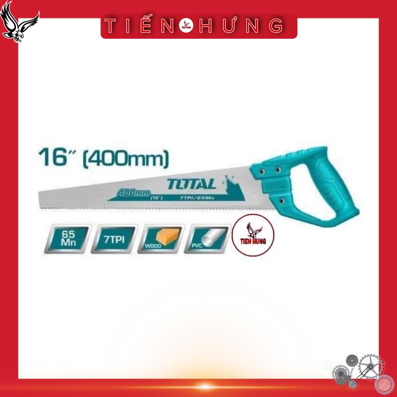 16"  Cưa tay lá liễu Total THT551663D