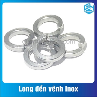Set 50 con long đền vênh inox các loại m3,m4,m5,m6,m8