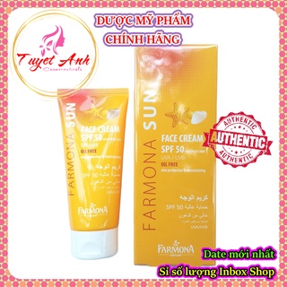 [Chính Hãng] Kem Chống Nắng Farmona Sun Face Cream Oil Free Spf50 Cho Da Dầu Mụn hàng nội địa balan