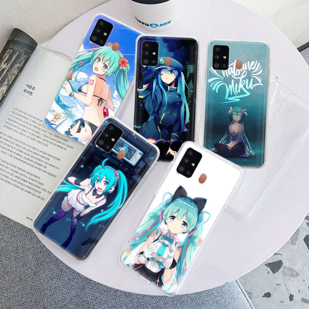 Ốp Điện Thoại Trong Suốt Hình Hatsune Miku Tr78 Cho Xiaomi Redmi Note 10s 10 8 Max Pro