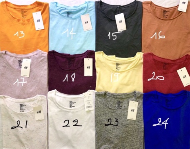 Siêu phẩm áo thun cotton xuất dư