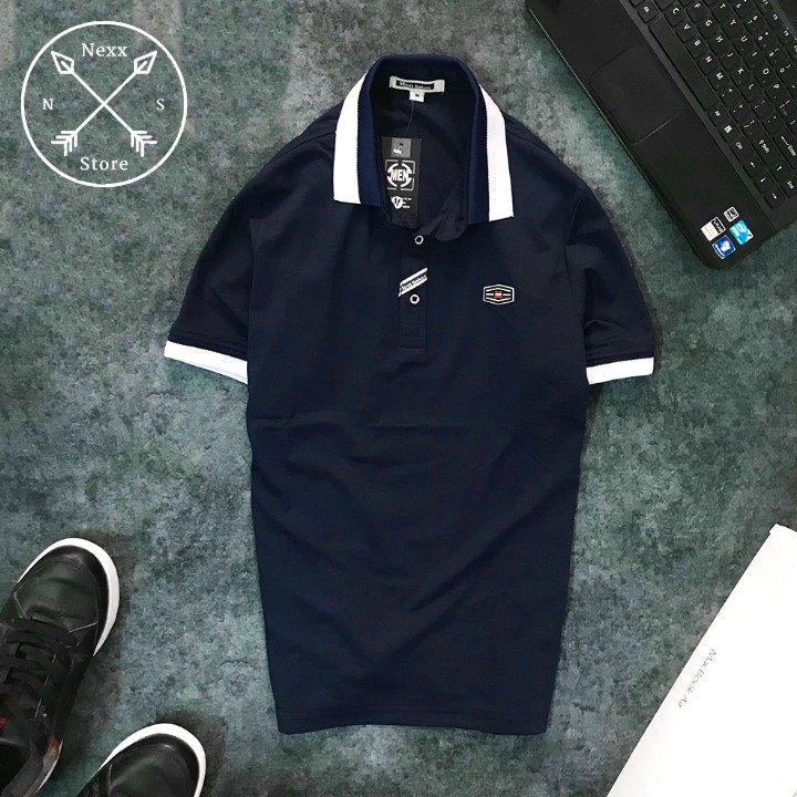 Áo thun polo nam có cổ bẻ sọc ngang vải cá sấu cao cấp trẻ trung Nexx&Dee NS1 | BigBuy360 - bigbuy360.vn
