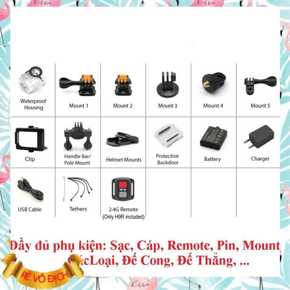 (Giá sỉ)  Camera Hành Trình Hành Động Chống Nước Wifi 4k Ultra Hd Có Remote  - M103 | BigBuy360 - bigbuy360.vn