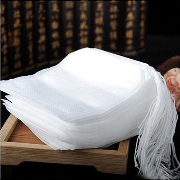 Túi lọc trà chất liệu vải không dệt chuẩn thực phẩm, kèm dây rút