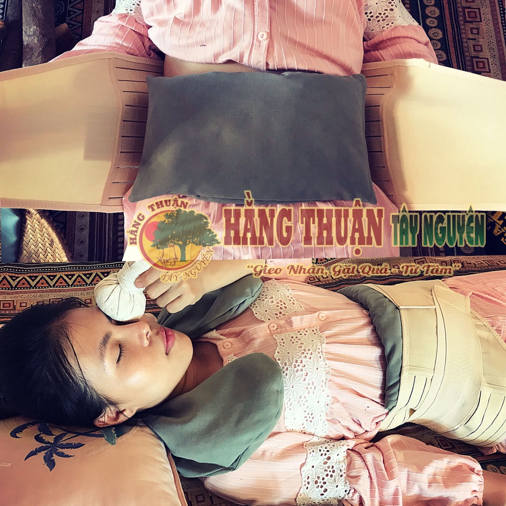 Đai Định Hình Quấn Muối Giảm Eo Dày Dặn 2 Lớp