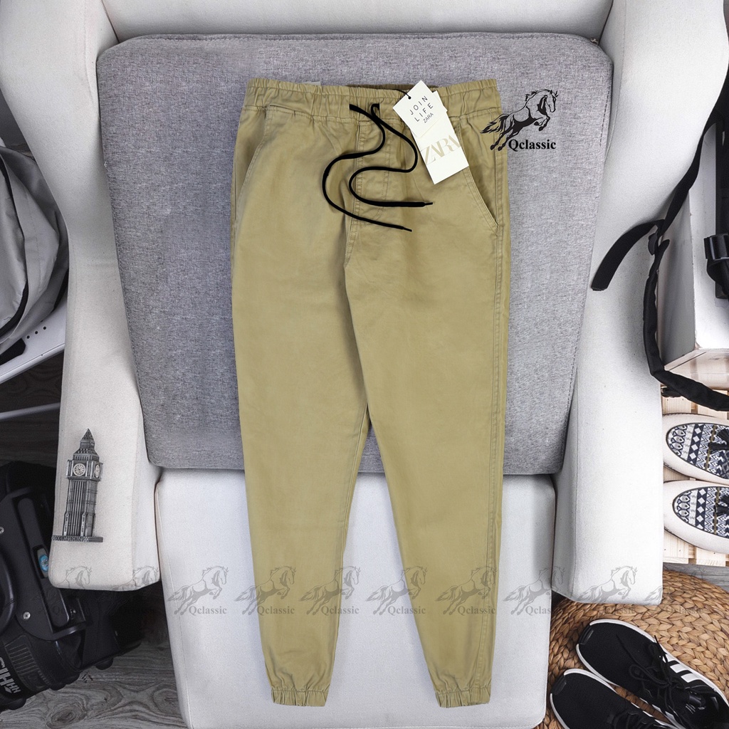 Quần jogger nam kaki vải dày mặc mềm mại, dễ dàng vận dộng di chuyển chơi thể thao siêu đã Q0010