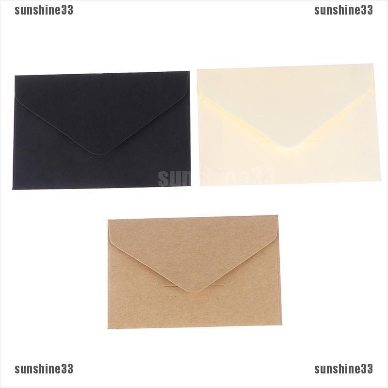 Bộ 20 Bao Thư Thủ Công Phong Cách Vintage Châu Âu