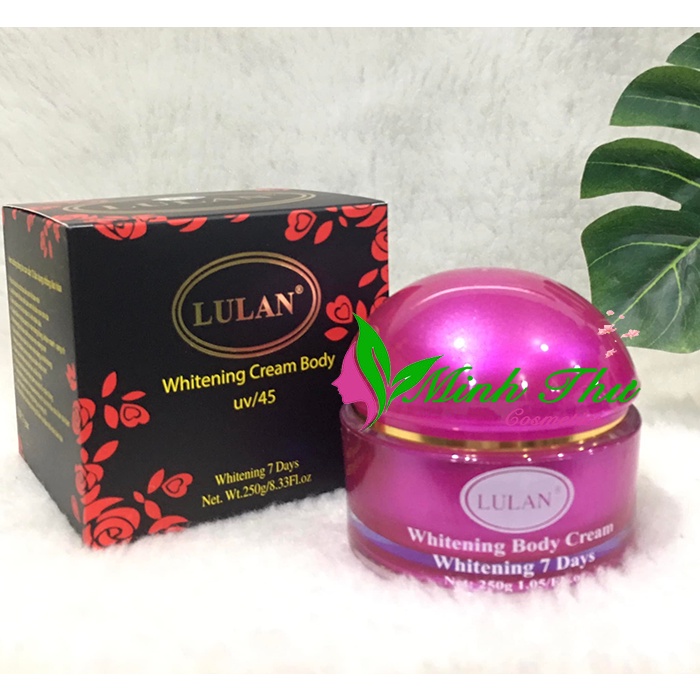 Kem dưỡng trắng da toàn thân Lulan Whitening Cream Body UV/45