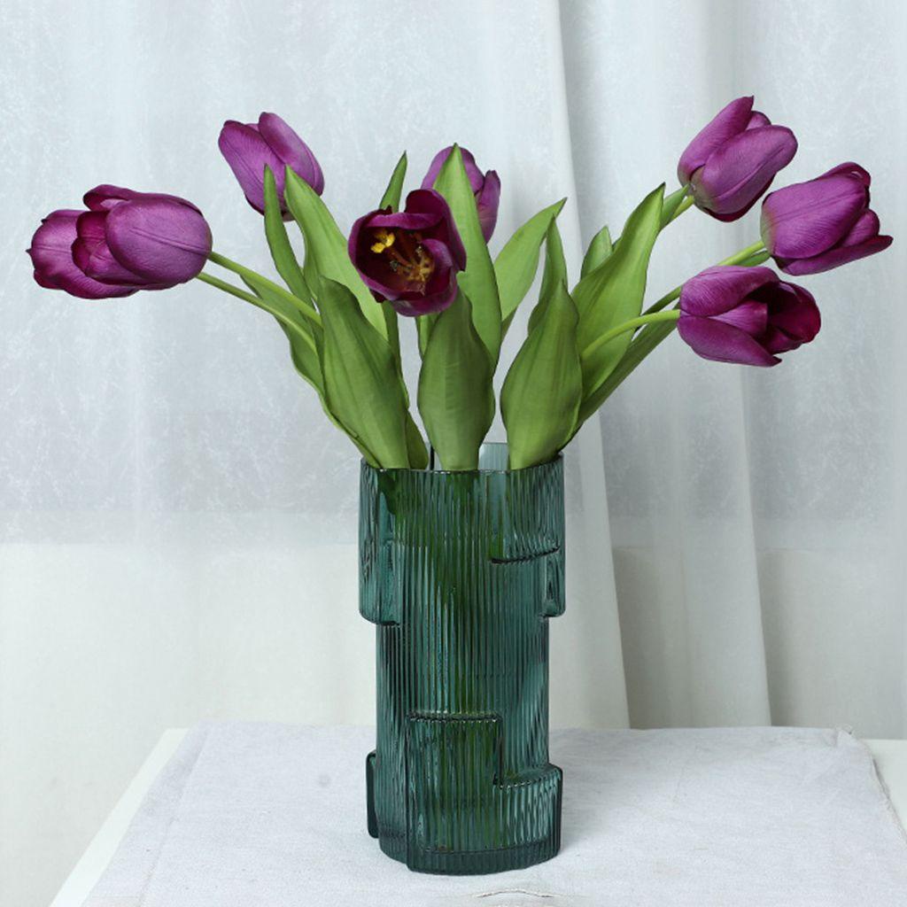 Bó Hoa Giả Bằng Lụa 52cm Dùng Trang Trí Nhà Cửa / Tiệc Cưới
