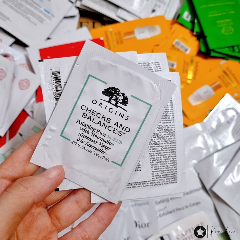 Sample mẫu thử kem dưỡng, serum dưỡng da, kem mắt cao cấp Mỹ