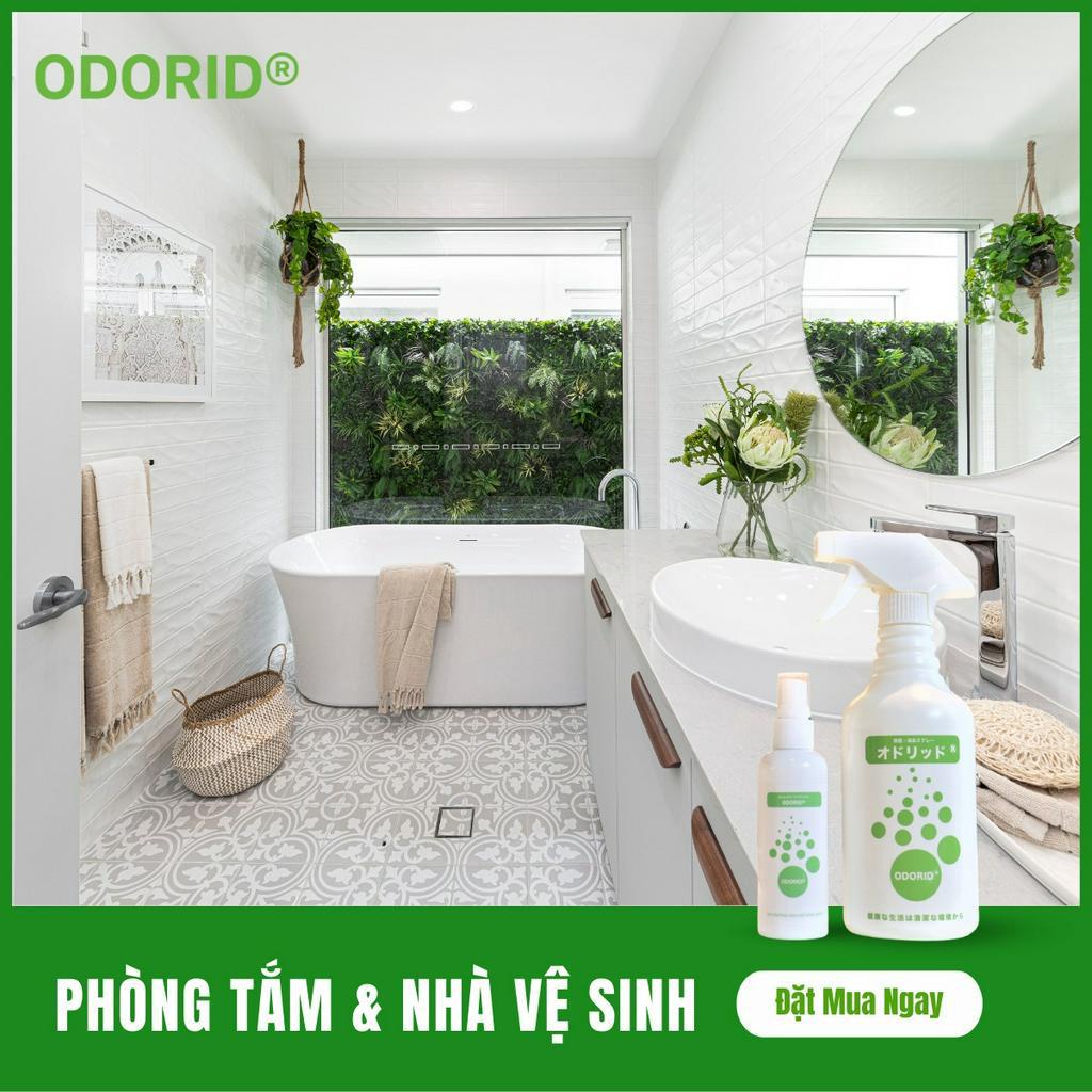 Xịt khử mùi, diệt vi khuẩn gây mùi tận gốc Odorid xuất xứ Nhật Bản chinh hãng cao cấp.