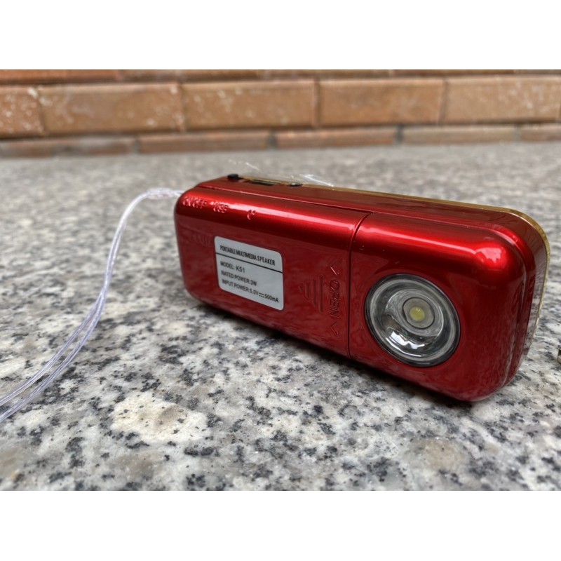 ĐÀI FM BKK K-51 ĐÈN LED ĐỌC ÚB, THẺ NHỚ