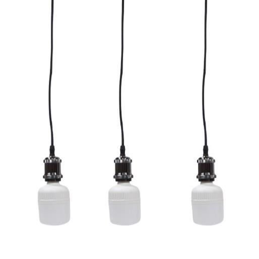 Bộ 3 dây đèn thả cổ điển bóng đèn led búp trụ trang trí 9w