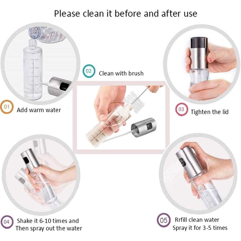 Bình Xịt Dầu ANAEAT Kiểu Phun Sương Bằng ABS Tiện Dụng Cho Các Bữa Tiệc BBQ