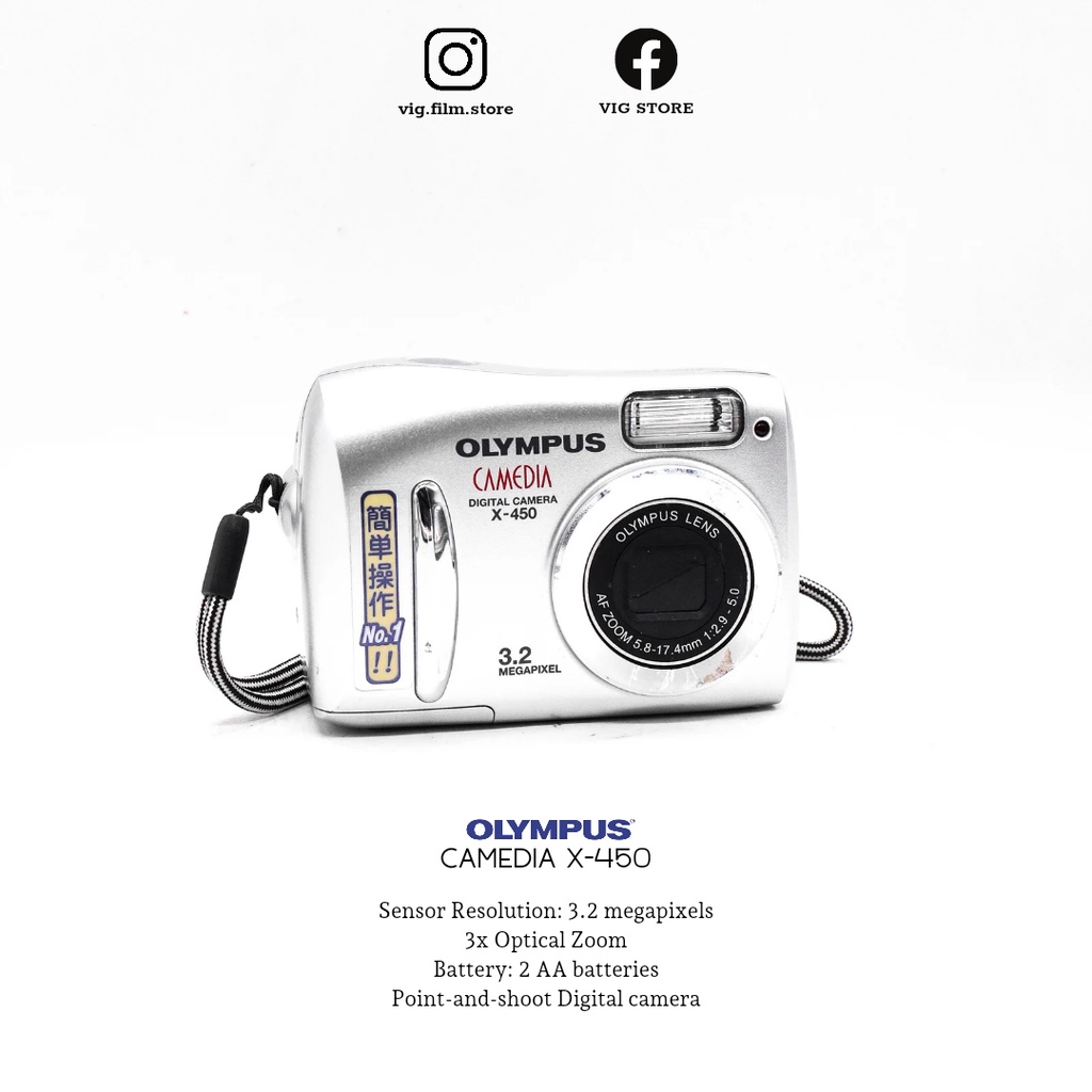 Máy ảnh kỹ thuật số OLYMPUS CAMEDIA X-450