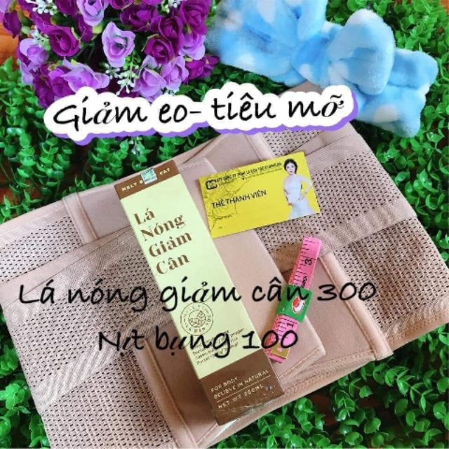 Combo lá nóng giảm cân