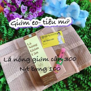 Combo lá nóng giảm cân