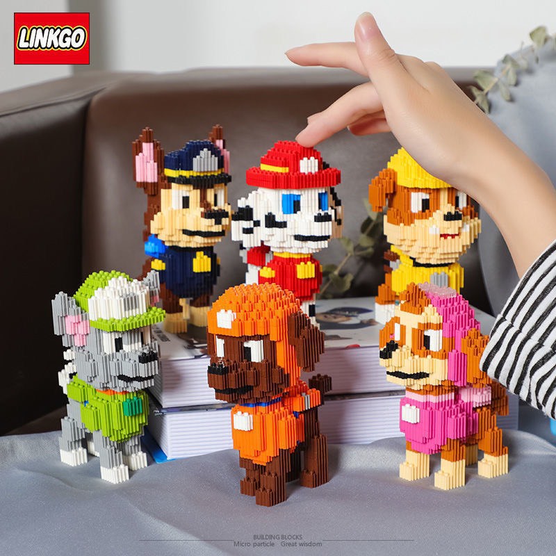 Bộ xếp hình LEGO 3D Paw Patrol - Full box