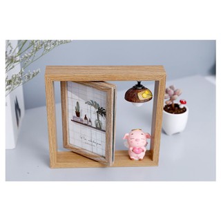 Khung ảnh gỗ decor xinh để bàn