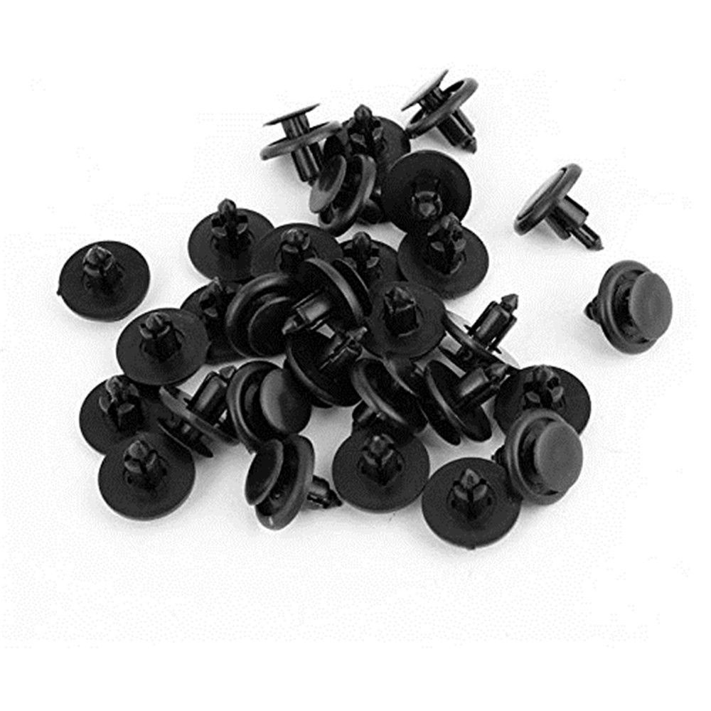 FENDER Set 50 đinh tán nhựa 7mm gắn cản xe hơi nhiều màu
