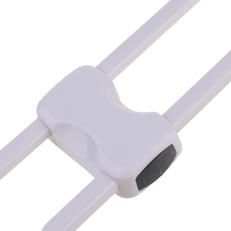 Bộ 2 Khóa Ngăn Tủ Hình Chữ U Bảo Vệ An Toàn Cho Bé