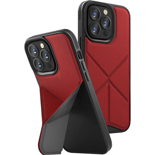 Ốp lưng có chân đế hỗ trợ sạc không dây Uniq Hybrid Magsafe-Compatible Transforma iPhone 13 Series - Hàng chính hãng