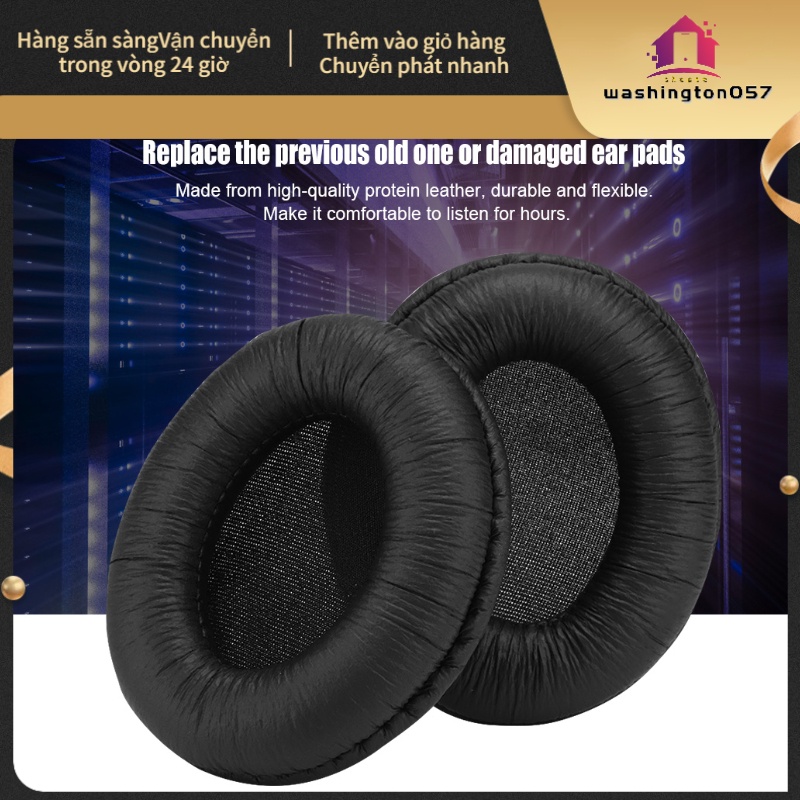 Hàng Hot Miếng đệm tai thay thế 2PCS Đệm mút mềm Vỏ tai nghe cho QuietComfort 1 QC1 Hàng giao ngayWashington057
