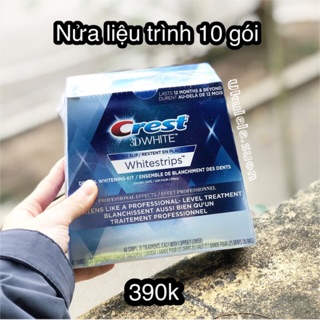 Dán trắng răng Crest 20 miếng