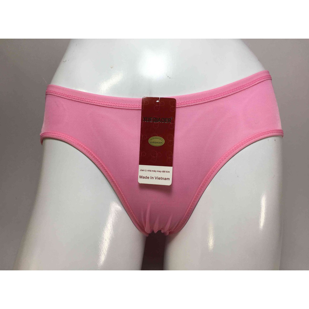 Quần lót nữ thun lạnh thoáng mát thoải mái 939 size&lt;65kg set 10 cái