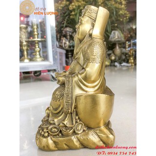 Thần Tài-Thổ Địa-Bằng Đồng (2 Tượng)