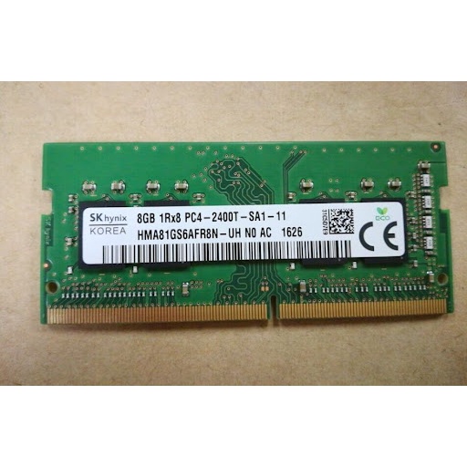 Ram laptop DDR4  8gb bus 2666, 2400, 2133 , bảo hành 3 năm 1 đổi 1