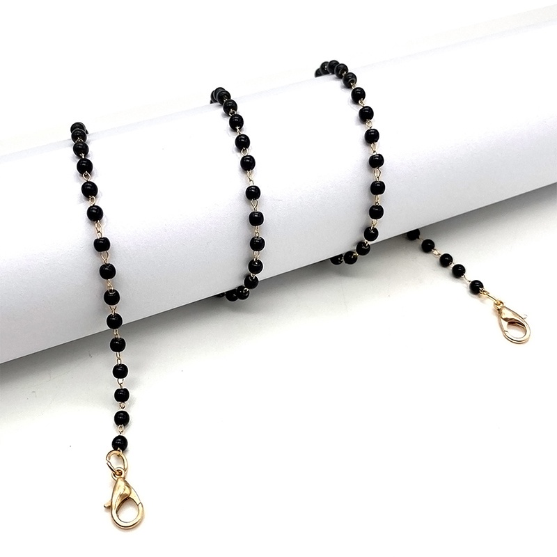 Dây đeo giữ mắt kính hai móc ngọc trai nhân tạo