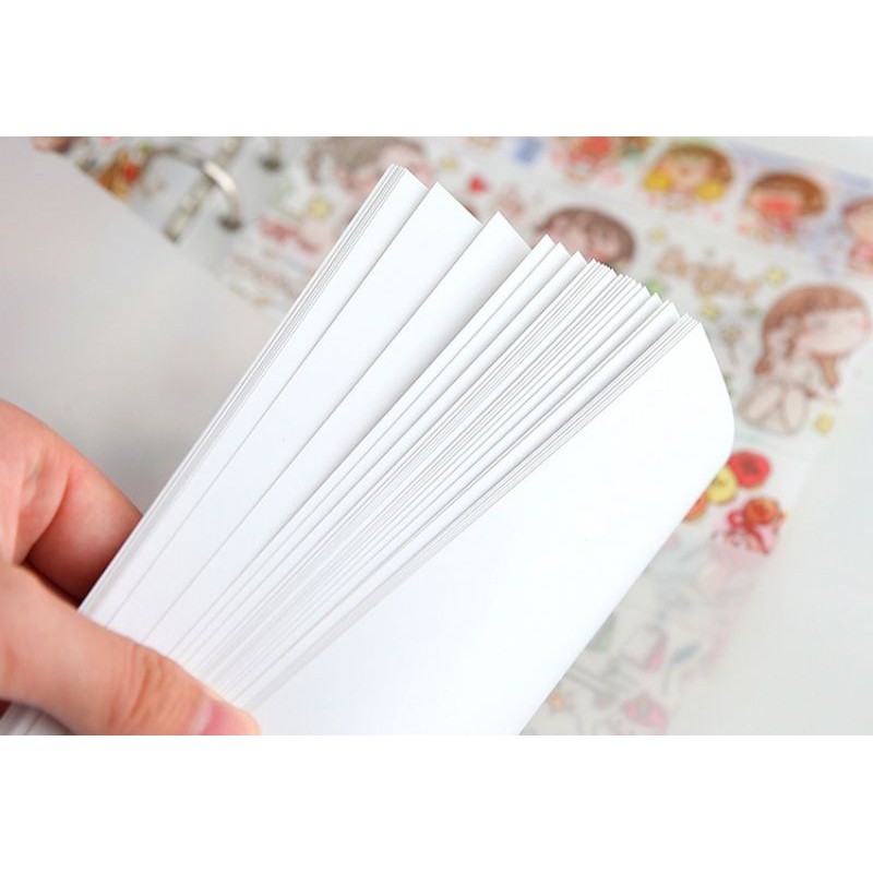 Giấy chiết lưu trữ washi tape,sticker dành cho sổ còng