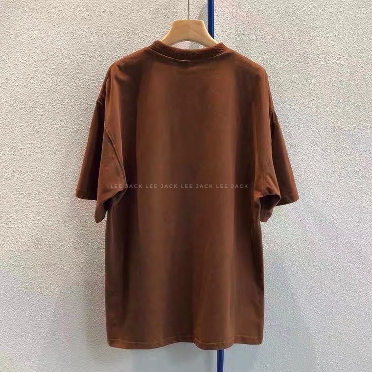 Áo Thun Đính Đá Màu Nâu Blackgts Tee