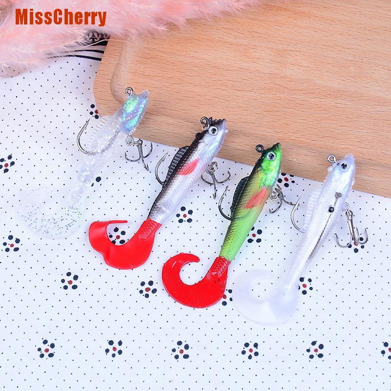 Mồi Câu Cá Bằng Silicon Mềm Kích Thước 9cm Chuyên Dụng