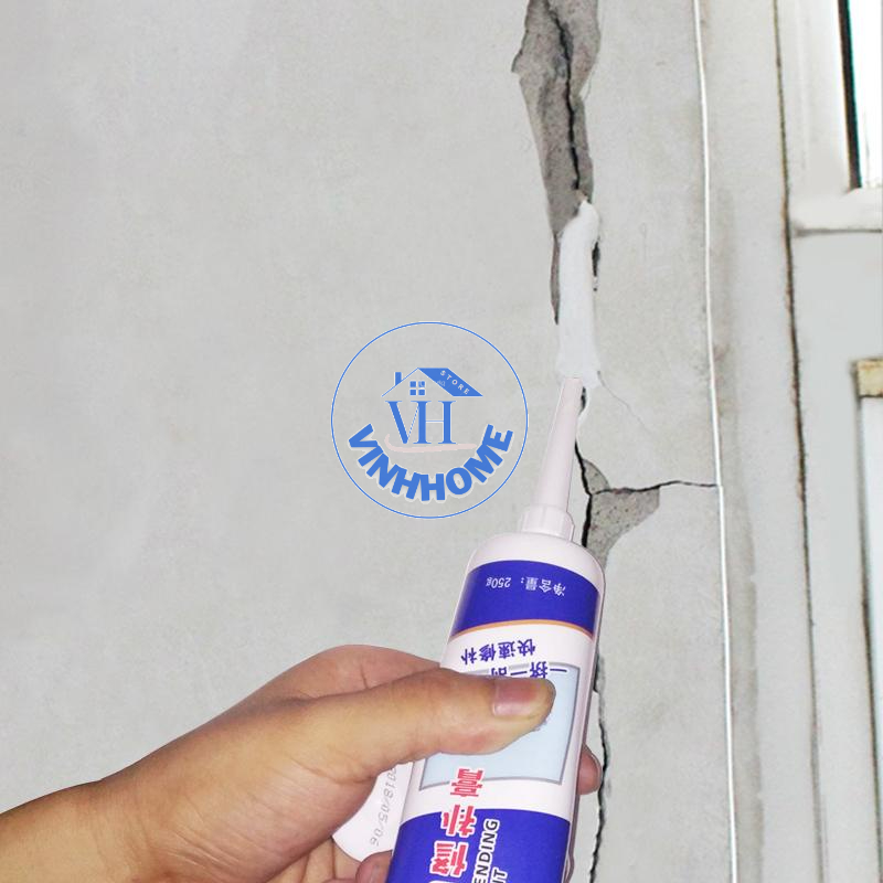 Keo trám tường/ Keo vá vết nứt tường nhà chống thấm, chống ẩm mốc