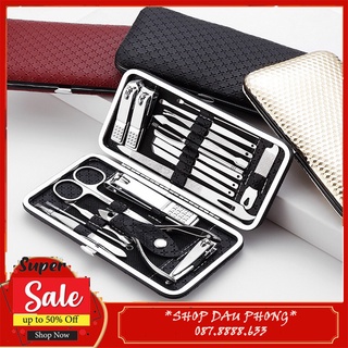BỘ KỀM CẮT MÓNG 12 MÓN INOX TIỆN DỤNG - BỘ LỚN
