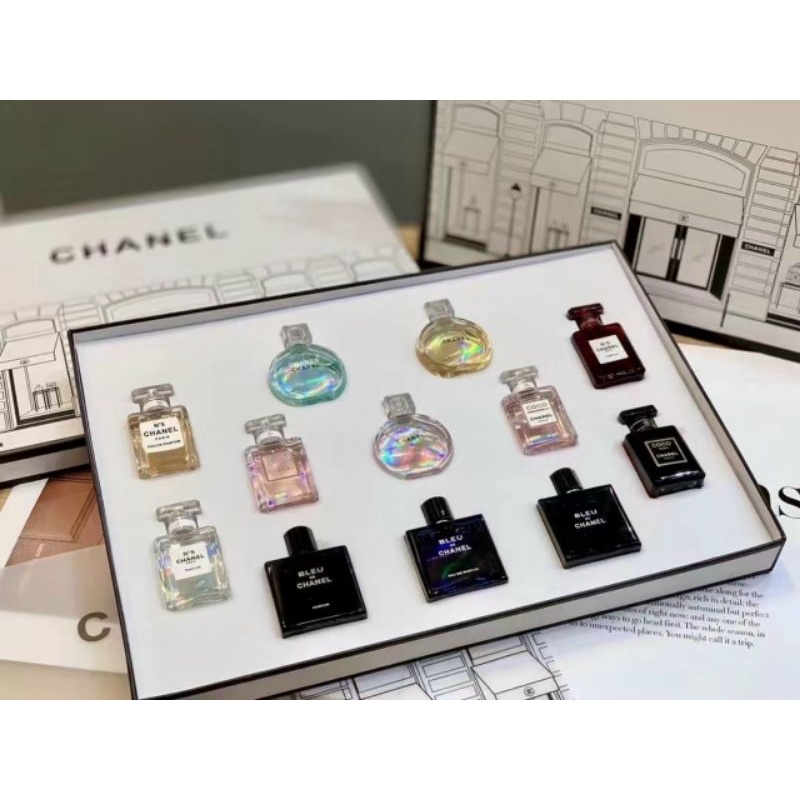 SÉT NƯỚC HOA MINI CHANE.L 12 chaix7,5ml