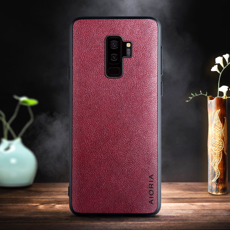 Aio Bao Da Thời Trang Cho Điện Thoại samsung galaxy s9 plus Ốp