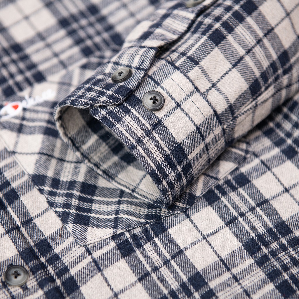 Áo Sơ Mi Nam Flannel Dekace Vải Cotton Dạ Form Rộng